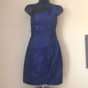 Beautiful Blue Mini Party Dress